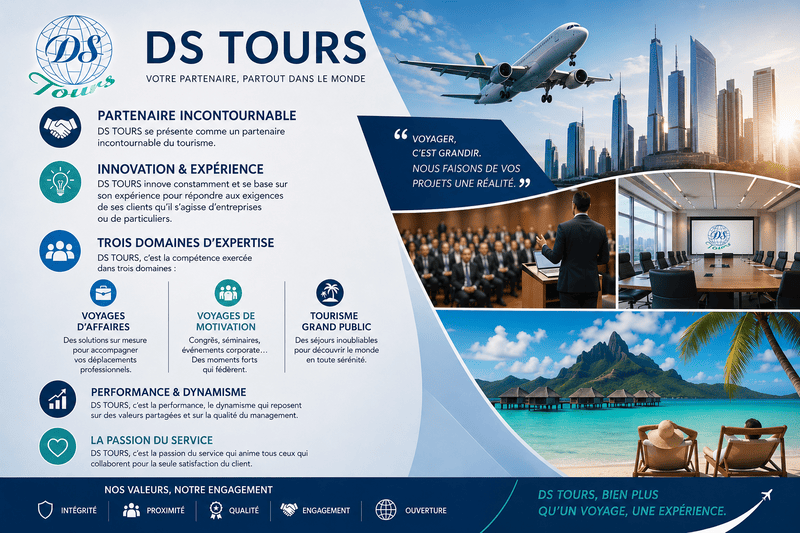 DS Tours services de voyage premium en Algérie